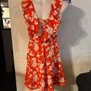 💥J.O.A. Vibrant Orange Dress GUC